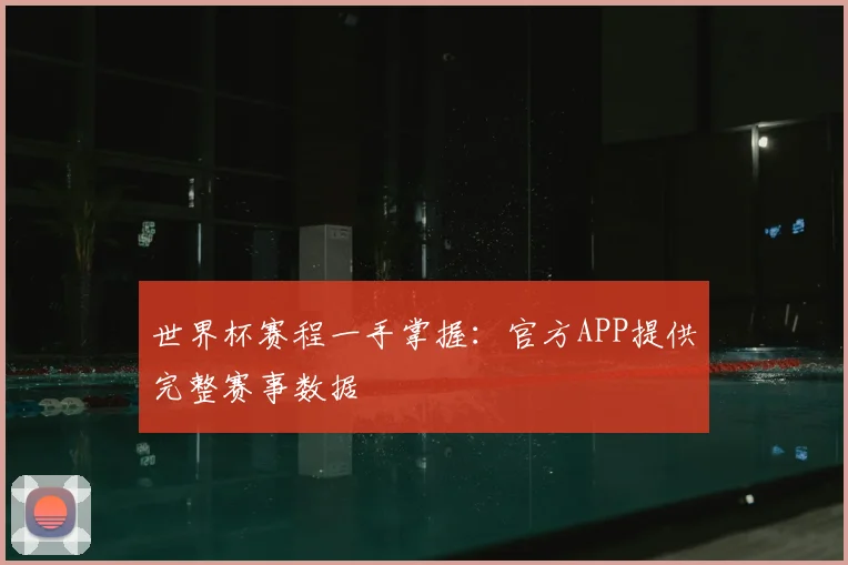 世界杯赛程一手掌握：官方APP提供完整赛事数据